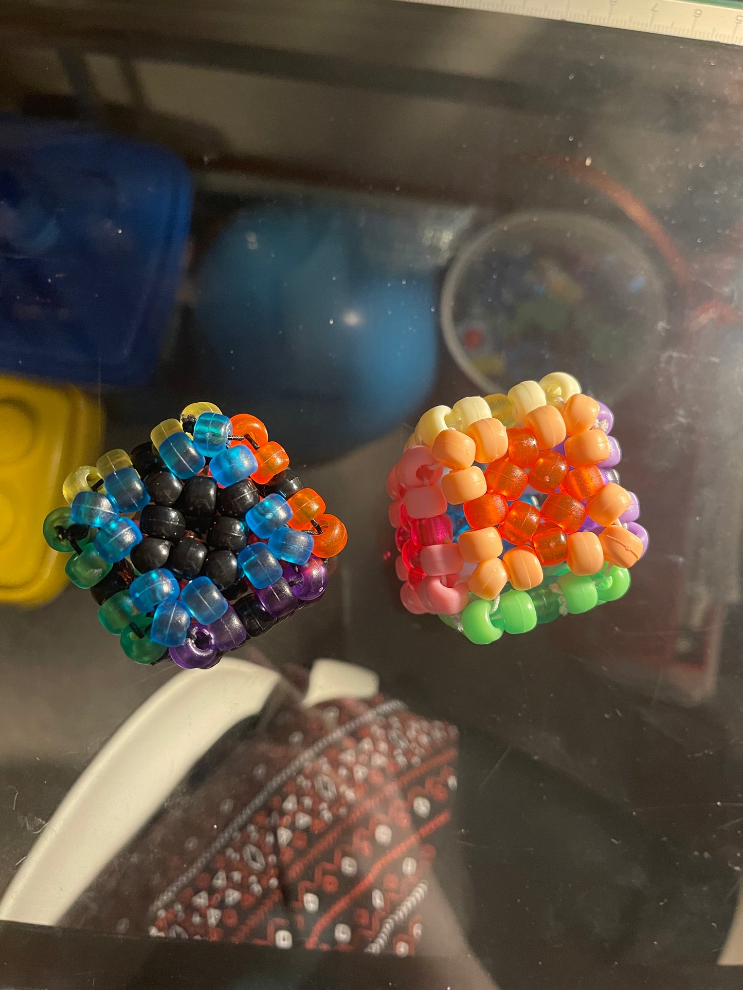Rainbow Kandi Cubes