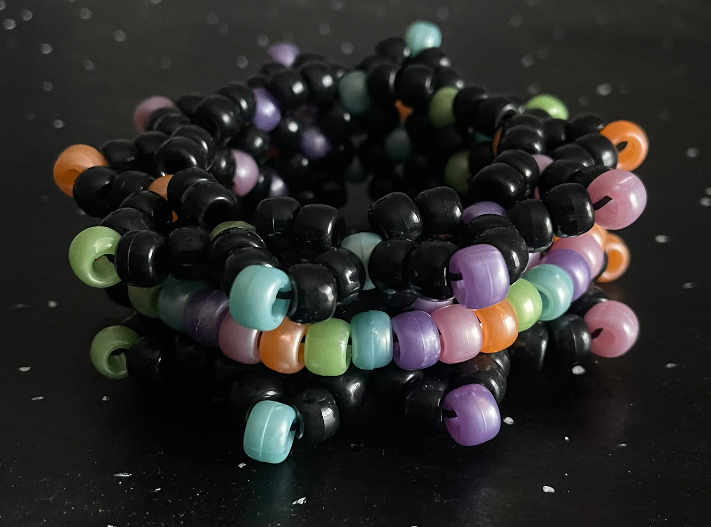 Black and Rainbow Mini Rotator