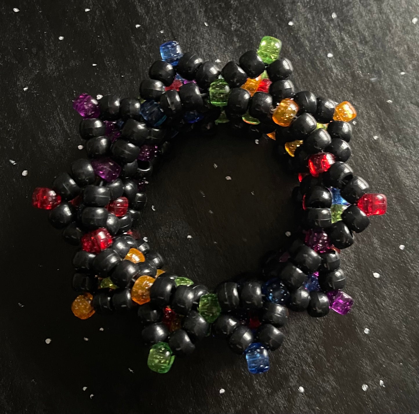 Black and Rainbow Mini Rotator