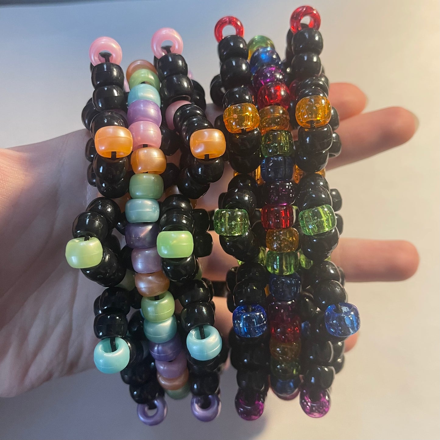 Black and Rainbow Mini Rotator