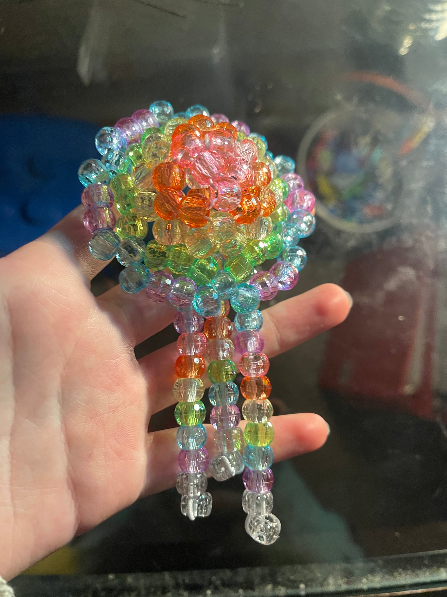 Kandi Jellyfish - Rainbow, Pride, Monochrome